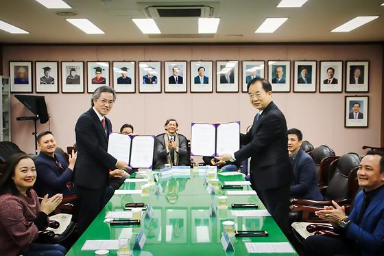 전주대학교 - 베트남 문화체육관광부 교육국 및 관계 대학 협정 체결